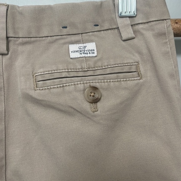 Boys Vineyards Vines breaker khaki pants size 7 - Picture 4 of 9